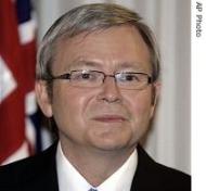 Australia's Prime Minister Kevin Rudd, 25 Nov 2007