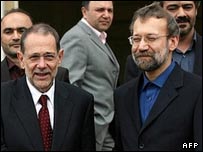 لاریجانی و البرادعی